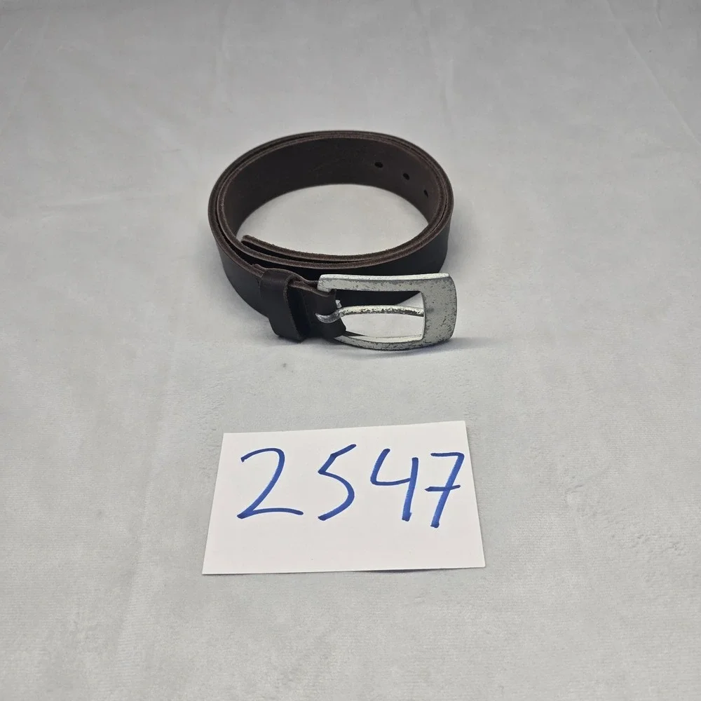 Gary Majdell Brown Genuine Leather Heavy Duty Belt Size 32‎
